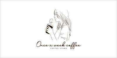 Once a week coffeeのロゴ